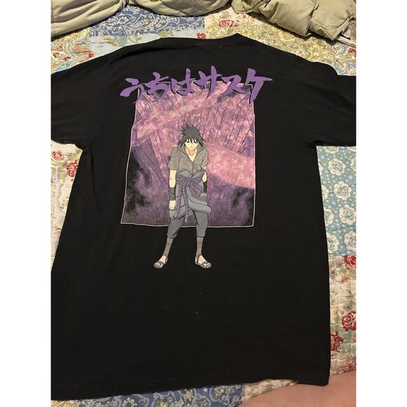 Naruto Uzumaki Sasuke Uchiha Shippuden Collection Graphic Tee Shirt / Size S - Picture 4 of 4